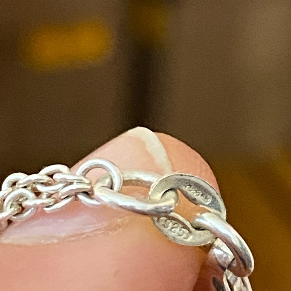 Solid Sterling silver bracelet - Picture 9 of 10